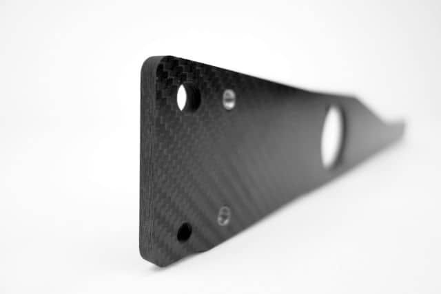 Carbon Composite - milling part carbon plate